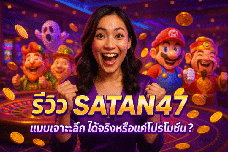 รีวิว SATAN47 แบบเจาะลึก ได้จริงหรือแค่โปรโมชัน?