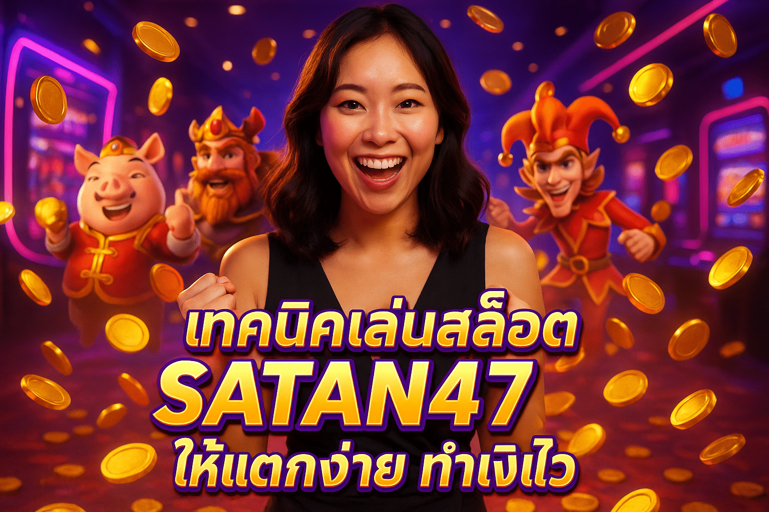 เทคนิคเล่นสล็อต SATAN47 ให้แตกง่าย ทำเงินไว