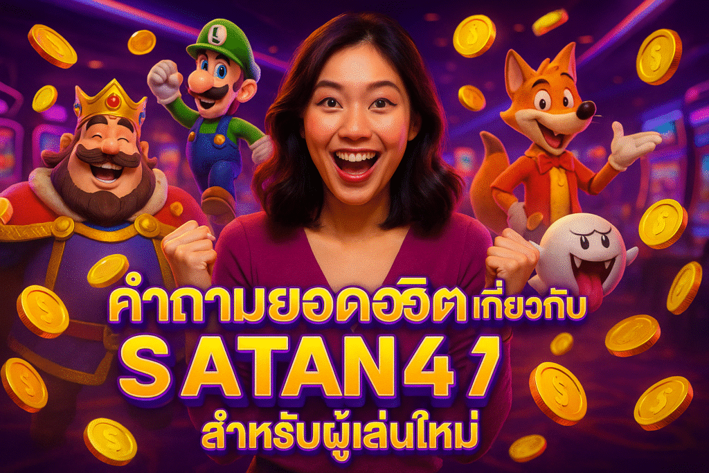 คำถามยอดฮิตเกี่ยวกับ SATAN47 สำหรับผู้เล่นใหม่