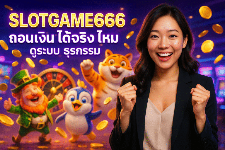 SLOTGAME666 ถอนเงินได้จริงไหม? ดูระบบธุรกรรม