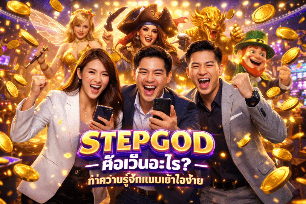 STEPGOD คือเว็บอะไร? ทำความรู้จักแบบเข้าใจง่าย